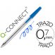 Foto 0: Esferogr�fica Q-Connect Cristal, Ponta m�dia, Azul