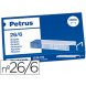 Foto 0: Agrafes Petrus n.� 26/6, Galvanizados, Cx 1.000 un
