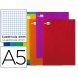 Foto 0: CADERNO ESCOLAR AGRAFADO LIDERPAPEL 80 FLS A5 QUAD 60 GRS CORES SORTIDAS