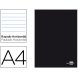 Foto 0: CADERNO ESCOLAR CAPA PRETA LIDERPAPEL A4 80F PAUTADO PAPEL 60GR