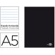 Foto 0: Caderno escolar capa preta Liderpapel, A5, 80 folhas, Pautado