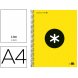 Foto 0: CADERNO ESPIRAL LIDERPAPEL A4 MICRO ANTARTIK CAPA FORRADA 120 F 100G LISO SEM BANDAS SEM FUROS COR AMARELO F.