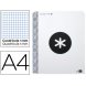 Foto 0: CADERNO ESPIRAL LIDERPAPEL A4 MICRO ANTARTIK CAPA POLIPROPILENO 120 F 100G QUADRICULA 5MM 5 BANDAS 4 FUROS COR BRANCO