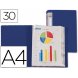 Foto 0: Capa cat�logo Liderpapel A4, 30 bolsas, Azul