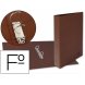 Foto 0: Pasta Liderpapel, 2 an�is, Cart�o forrado em couro, Folio natural, Lombada de 40mm