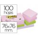 Foto 0: BLOCO DE NOTAS ADESIVAS POST-IT 76X76MM PASTEL PACK DE 12 BLOCS SURTIDO