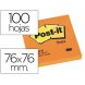 Foto 0: BLOCO DE NOTAS ADESIVAS POST-IT LARANJA 76 X 76 MM