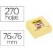 Foto 0: BLOCO DE NOTAS ADESIVAS POST-IT SUPER STICKY 76X76 MM CUBO COM 270 FOLHAS AMARELO CANARIO