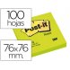 Foto 0: Bloco de notas adesivas Post-It, 76x76mm, Verde