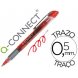Foto 0: MARCADOR Q-CONNECT ROLLER BALL VERMELHO 0,7 MM