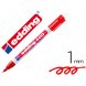 Foto 0: Marcador Edding 400, Ponta redonda, 1mm, Vermelho