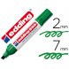 Foto 0: Marcador Edding 500, Ponta biselada, 7mm, Verde