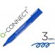 Foto 0: Marcador permanente Q-Connect, Azul, Ponta redonda, 3,0mm