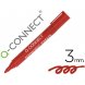 Foto 0: Marcador permanente Q-Connect, Vermelho, Ponta redonda, 3,0mm