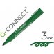 Foto 0: Marcador permanente Q-Connect, Verde, Ponta redonda 3,0mm